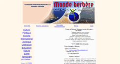 Desktop Screenshot of monde-berbere.net